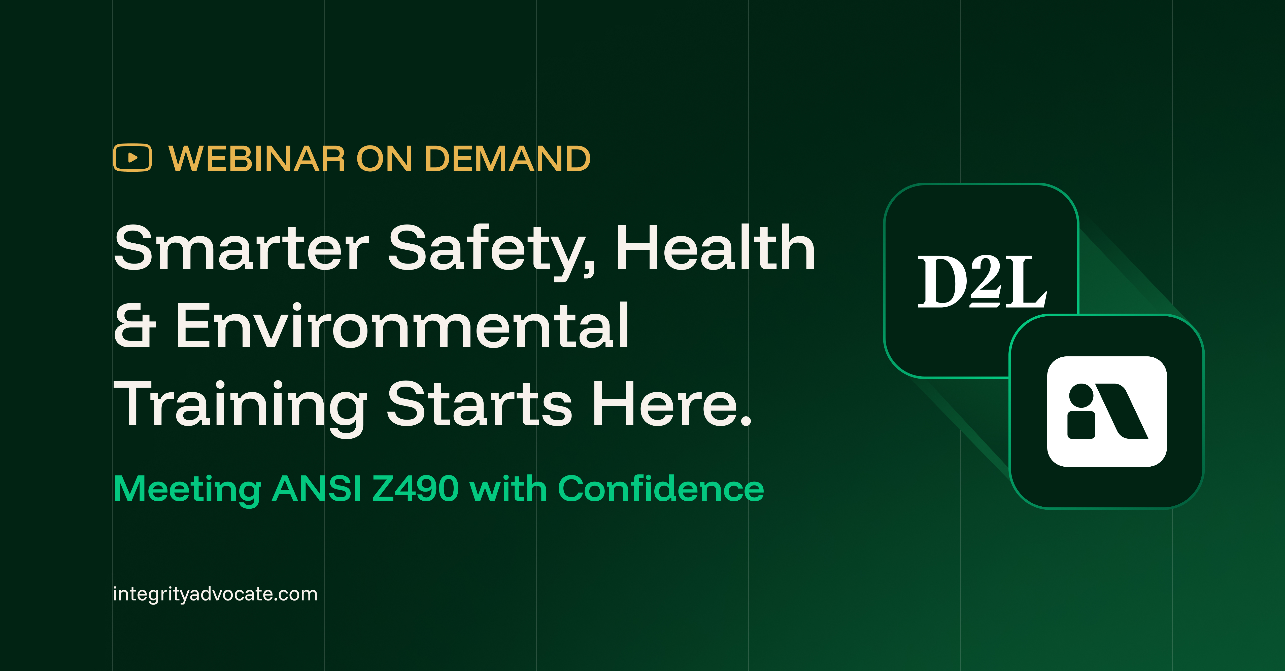 Webinar On Demand - Smarter SH&E Training
